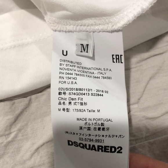 DSQUARED2 Men’s t-shirt size M - Picture 4 of 9
